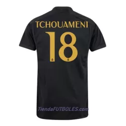 Camiseta Real Madrid Tchouameni 18 Hombre Tercera 23/24 Camiseta Real Madrid Tchouameni 18 Hombre Tercera 23/24