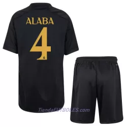 Conjunto Real Madrid Alaba 4 Niño Tercera 23/24 Conjunto Real Madrid Alaba 4 Niño Tercera 23/24