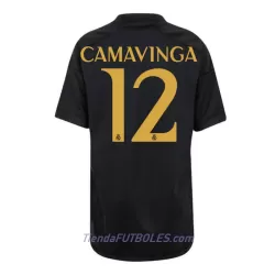 Conjunto Real Madrid Camavinga 12 Niño Tercera 23/24