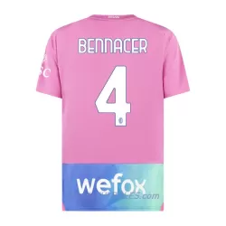 Camiseta AC Milan Bennacer 4 Hombre Tercera 23/24