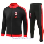 AC Milan Conjunto De Chaqueta De Entrenamiento Hombre 23/24 Negra