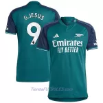 Camiseta Arsenal G. Jesus 9 Hombre Tercera 23/24
