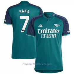 Camiseta Arsenal Saka 7 Hombre Tercera 23/24 Camiseta Arsenal Saka 7 Hombre Tercera 23/24