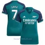 Camiseta Arsenal Saka 7 Mujer Tercera 23/24