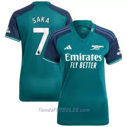 Camiseta Arsenal Saka 7 Mujer Tercera 23/24 Camiseta Arsenal Saka 7 Mujer Tercera 23/24