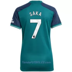 Camiseta Arsenal Saka 7 Mujer Tercera 23/24