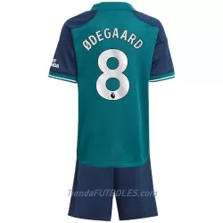Conjunto Arsenal Odegaard 8 Niño Tercera 23/24