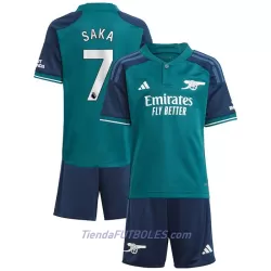 Conjunto Arsenal Saka 7 Niño Tercera 23/24 Conjunto Arsenal Saka 7 Niño Tercera 23/24