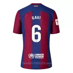 Camiseta FC Barcelona Gavi 6 Hombre Primera 23/24 Camiseta FC Barcelona Gavi 6 Hombre Primera 23/24