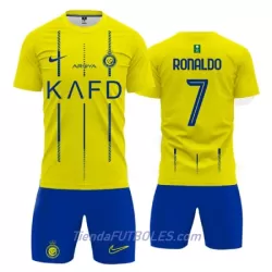 Conjunto AL NASSR Ronaldo 7 Niño Primera 23/24 Conjunto AL NASSR Ronaldo 7 Niño Primera 23/24