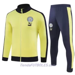 Manchester City Conjunto De Chaqueta De Entrenamiento Hombre 23/24 Amarilla Manchester City Conjunto De Chaqueta De Entrenamiento Hombre 23/24 Amarilla