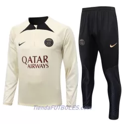 Paris Saint-Germain Chándal De Entrenamiento Hombre Cremallera Cuarto 23/24 Crema Paris Saint-Germain Chándal De Entrenamiento Hombre Cremallera Cuarto 23/24 Crema