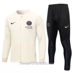 Paris Saint-Germain Conjunto De Chaqueta De Entrenamiento Hombre 23/24 Crema Paris Saint-Germain Conjunto De Chaqueta De Entrenamiento Hombre 23/24 Crema