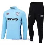 West Ham United Chándal De Entrenamiento Hombre Cremallera Cuarto 23/24 Azul