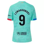 Camiseta FC Barcelona Lewandowski 9 Hombre Tercera 23/24