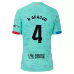 Camiseta FC Barcelona R. Araujo 4 Hombre Tercera 23/24
