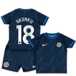 Conjunto Chelsea Nkunku 18 Niño Segunda 23/24