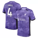 Camiseta Liverpool Virgil 4 Hombre Tercera 23/24