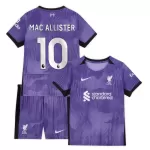 Conjunto Liverpool Mac Allister 10 Niño Tercera 23/24