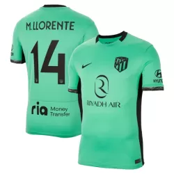 Camiseta Atlético Madrid M. Llorente 14 Hombre Tercera 23/24 Camiseta Atlético Madrid M. Llorente 14 Hombre Tercera 23/24