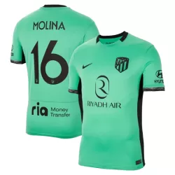 Camiseta Atlético Madrid Molina 16 Hombre Tercera 23/24 Camiseta Atlético Madrid Molina 16 Hombre Tercera 23/24