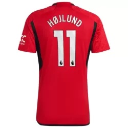 Camiseta Manchester United Højlund 11 Hombre Primera 23/24