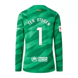 Camiseta Portero FC Barcelona Ter Stegen 1 Hombre Primera 23/24 Manga Larga Camiseta Portero FC Barcelona Ter Stegen 1 Hombre Primera 23/24 Manga Larga