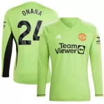 Camiseta Portero Manchester United Onana 24 Hombre Primera 23/24 Manga Larga