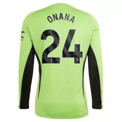 Camiseta Portero Manchester United Onana 24 Hombre Primera 23/24 Manga Larga