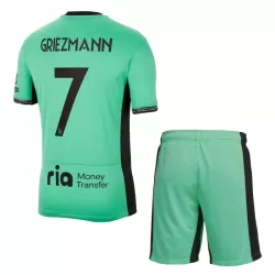 Conjunto Atlético Madrid Griezmann 7 Niño Tercera 23/24 Conjunto Atlético Madrid Griezmann 7 Niño Tercera 23/24