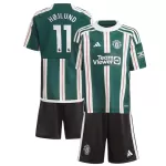 Conjunto Manchester United Højlund 11 Niño Segunda 23/24