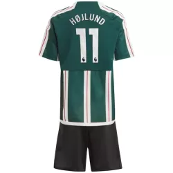 Conjunto Manchester United Højlund 11 Niño Segunda 23/24