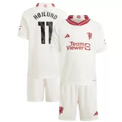 Conjunto Manchester United Højlund 11 Niño Tercera 23/24 Conjunto Manchester United Højlund 11 Niño Tercera 23/24