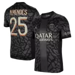 Camiseta Paris Saint-Germain N.Mendes 25 Hombre Tercera 23/24