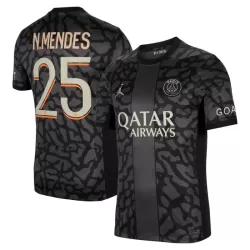 Camiseta Paris Saint-Germain N.Mendes 25 Hombre Tercera 23/24 Camiseta Paris Saint-Germain N.Mendes 25 Hombre Tercera 23/24