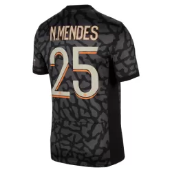 Camiseta Paris Saint-Germain N.Mendes 25 Hombre Tercera 23/24