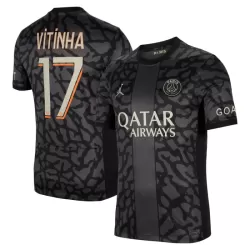Camiseta Paris Saint-Germain Vitinha 17 Hombre Tercera 23/24 Camiseta Paris Saint-Germain Vitinha 17 Hombre Tercera 23/24