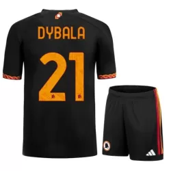 Conjunto AS Roma Dybala 21 Niño Tercera 23/24 Conjunto AS Roma Dybala 21 Niño Tercera 23/24