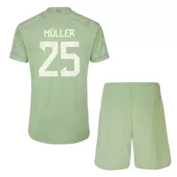 Conjunto FC Bayern de Múnich Müller 25 Niño Tercera 23/24 Conjunto FC Bayern de Múnich Müller 25 Niño Tercera 23/24