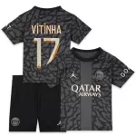 Conjunto Paris Saint-Germain Vitinha 17 Niño Tercera 23/24