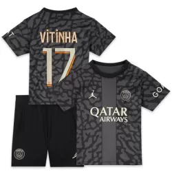 Conjunto Paris Saint-Germain Vitinha 17 Niño Tercera 23/24 Conjunto Paris Saint-Germain Vitinha 17 Niño Tercera 23/24