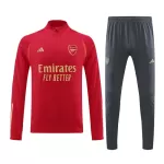 Arsenal Sudadera De Entrenamiento Hombre Cremallera Cuarto 23/24 Roja