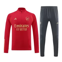 Arsenal Sudadera De Entrenamiento Hombre Cremallera Cuarto 23/24 Roja