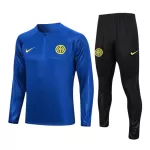 Inter Milan Sudadera De Entrenamiento Hombre Cremallera Cuarto 23/24 Azul