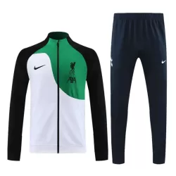 Liverpool White Conjunto De Chaqueta De Entrenamiento Hombre 23/24 Verde Liverpool White Conjunto De Chaqueta De Entrenamiento Hombre 23/24 Verde