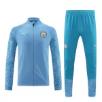 Manchester City Conjunto De Chaqueta De Entrenamiento Hombre 23/24 Azul