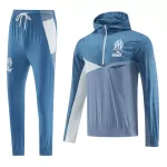 Olympique de Marseille Hoodie Sudadera De Entrenamiento Hombre Cremallera Cuarto 23/24 Azul