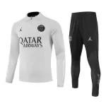 Paris Saint-Germain Sudadera De Entrenamiento Hombre Cremallera Cuarto 23/24 Gris