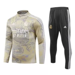 Real Madrid Sudadera De Entrenamiento Hombre Cremallera Cuarto 23/24 Amarilla Real Madrid Sudadera De Entrenamiento Hombre Cremallera Cuarto 23/24 Amarilla