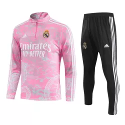 Real Madrid Sudadera De Entrenamiento Hombre Cremallera Cuarto 23/24 Rosa Real Madrid Sudadera De Entrenamiento Hombre Cremallera Cuarto 23/24 Rosa